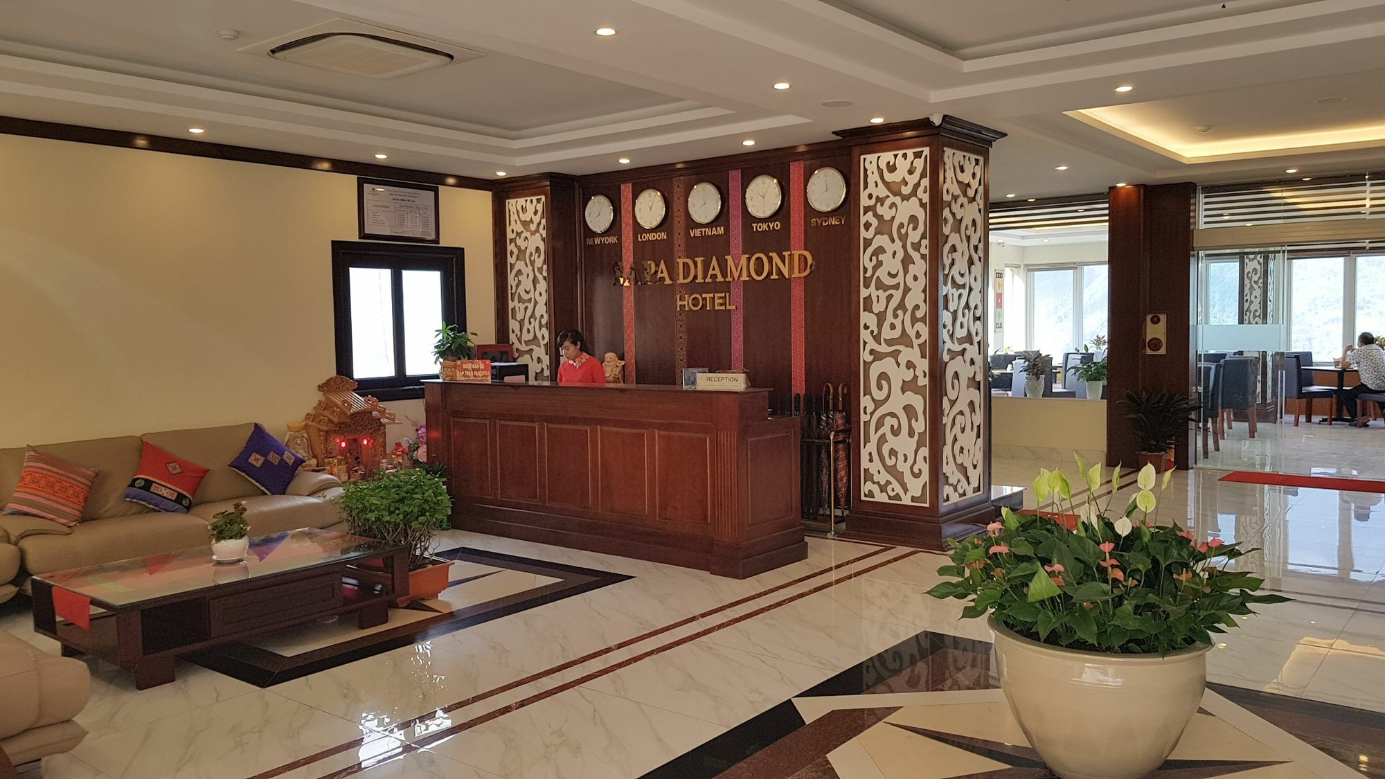 Sapa Diamond Hotel Esterno foto